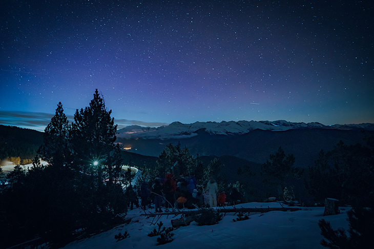 Port Ainé i el Parc Natural de l'Alt Pirineu inauguren un nou mirador astronòmic a la cota 2.000 de l'estació