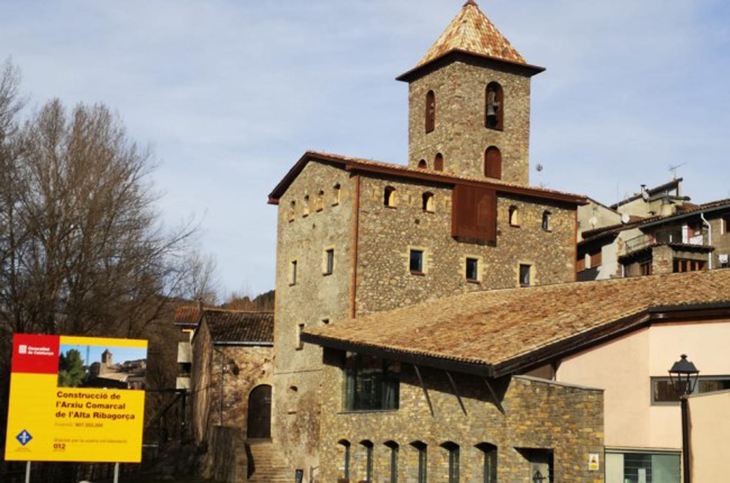 Subvenció de l'OSIC per a la rehabilitació del Palau Abacial com a seu de l'Arxiu Comarcal de l'Alta Ribagorça