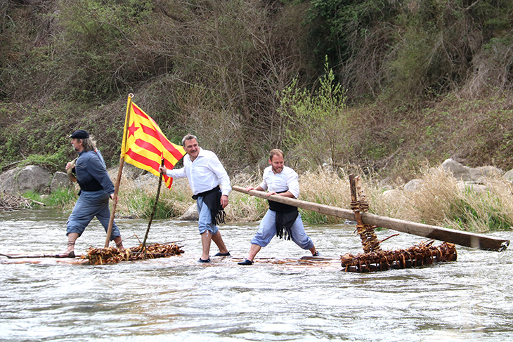 La sequera obliga els raiers de Coll de Nargó a canviar definitivament la primera baixada de la temporada a la primavera