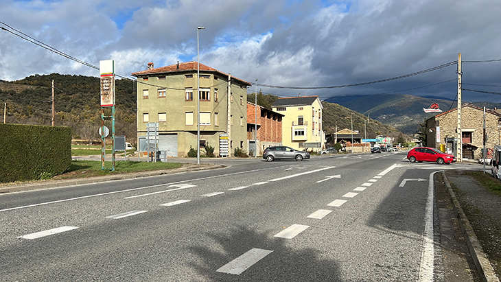 La rotonda de Montferrer, a la carretera N-260, a licitació durant el primer trimestre de 2023