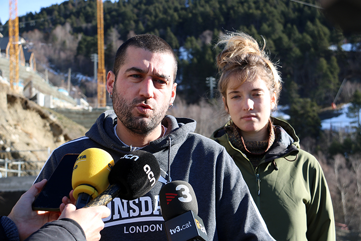 STOP JJOO denuncia l'especulació urbanística per turisme de neu que dificulta l'accés a l’habitatge als treballadors