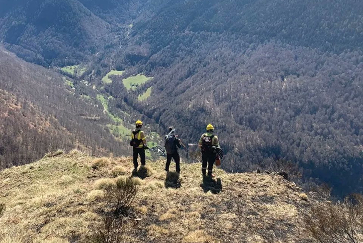 Controlat l'incendi de Canejan, a la Val d'Aran, que ha cremat 335 hectàrees