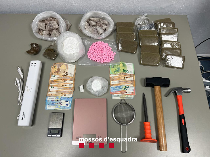 Els Mossos desarticulen un grup dedicat al tràfic de drogues que s'havia establert a la Val d'Aran