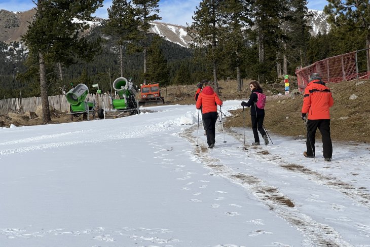 L'esquí nòrdic arrenca la temporada amb els circuits d'iniciació oberts en la majoria de les estacions catalanes