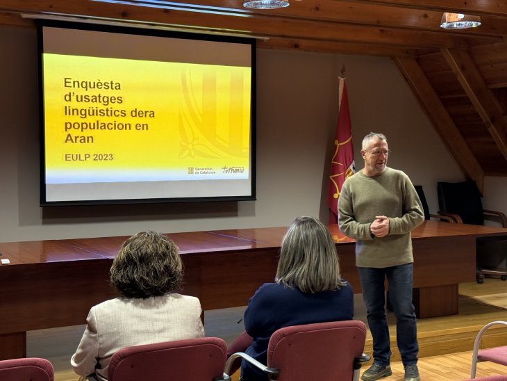 El 79,7% dels habitants de l'Aran entén l’aranès, segons els resultats de l'Enquesta d'usos lingüístics de la població