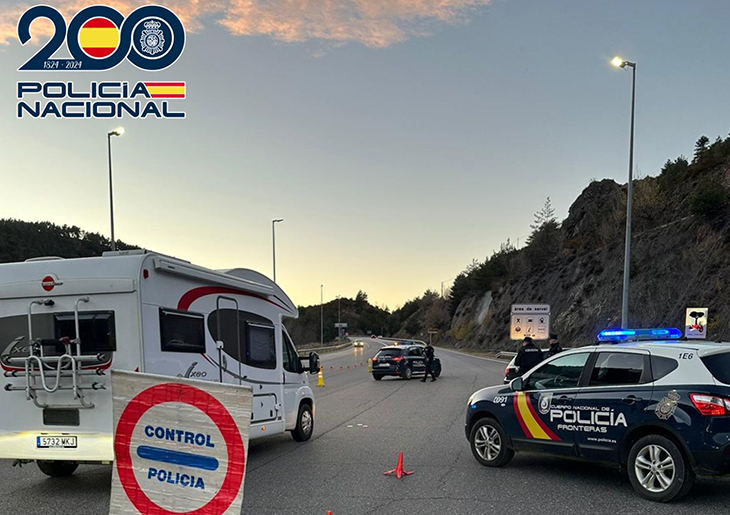 La Policia Nacional deté un ciutadà acusat d'afavoriment de la immigració irregular a la Cerdanya
