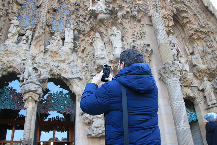 El temple ha sortejat 9.000 entrades gratuïtes per aquest cap de setmana