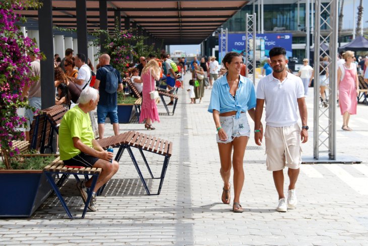 Reobre el nou Port Olímpic de Barcelona sense oci nocturn i a l'espera de posar en marxa la zona gastronòmica a l'agost