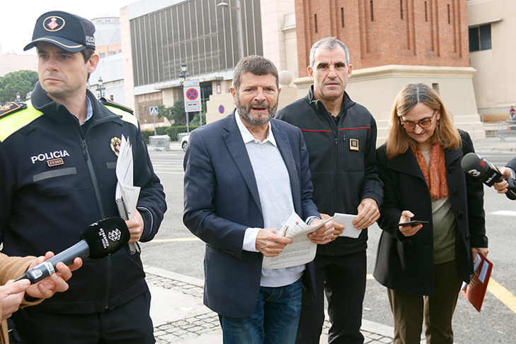 Tres intents d'agressió sexual la Nit de Cap d'Any, úniques incidències destacades a Barcelona