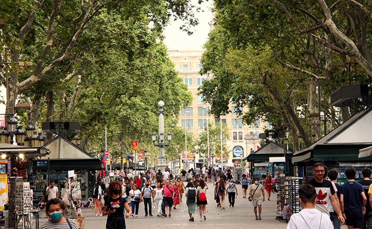 obres rambla barcelona