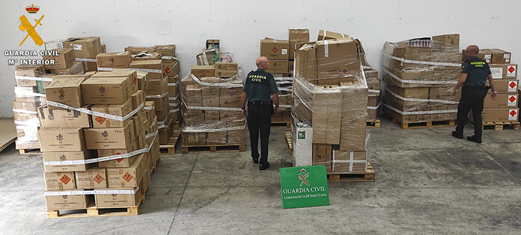 Intervinguts 650.000 petards per venda irregular a Badalona