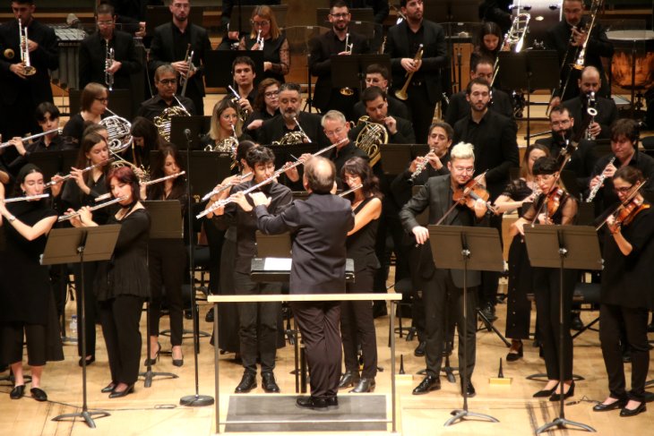 El record a L'Auditori a les víctimes de la dana amb un 60% de músics valencians: "El retorn ha estat difícil i emotiu"