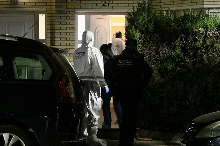 Detinguts quatre homes presumptament relacionats amb la mort violenta d’un home a Martorell el novembre