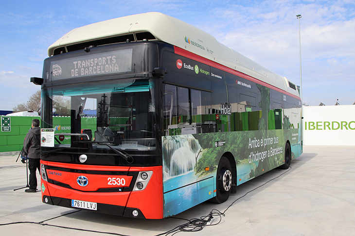 Barcelona incorporarà set nous vehicles d'hidrogen