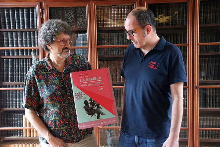 La segona edició de La Rambla Vila del Llibre torna amb una trentena d’activitats i recupera icones barcelonines