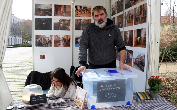 La Fira de la Candelera de Molins dona visibilitat a la solidaritat amb els afectats per la dana al País Valencià