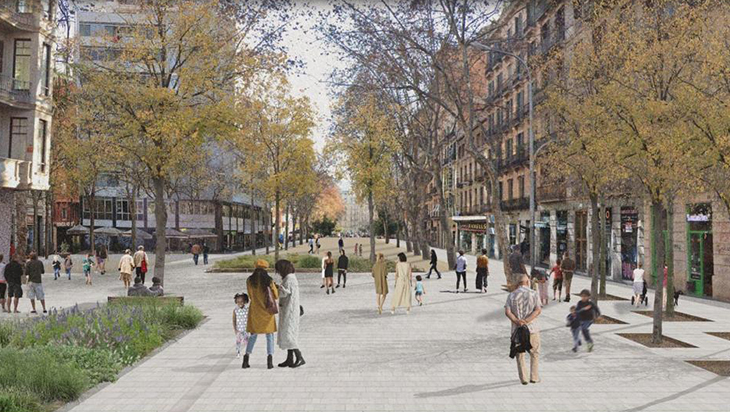 La nova ronda de Sant Antoni habilitarà el màxim espai possible sense cotxes fruit del debat amb veïns i entitats