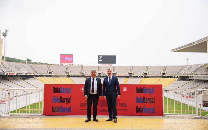 L’accés en vehicle privat a Montjuïc, tallat tres hores abans dels partits del FC Barcelona