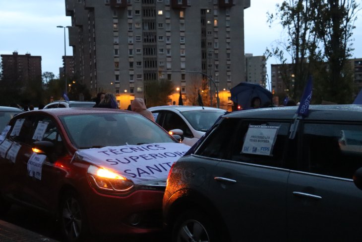 Els tècnics sanitaris reprenen la mobilització i no descarten una nova vaga: "Estan jugant amb nosaltres"