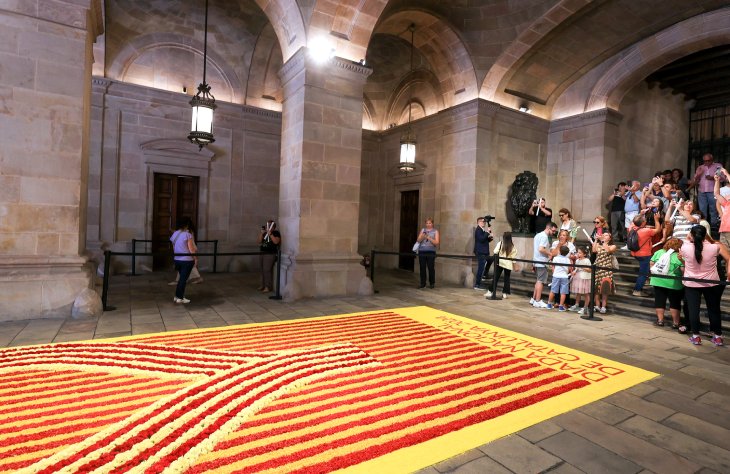 Més d’11.300 persones visiten el Palau de la Generalitat durant les portes obertes de la Diada i del cap de setmana