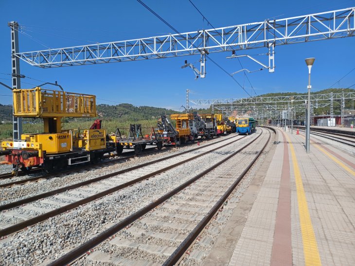 Renfe recupera el servei entre Martorell Central i Molins de Rei/Granollers Centre a les línies R4 i R8 de Rodalies