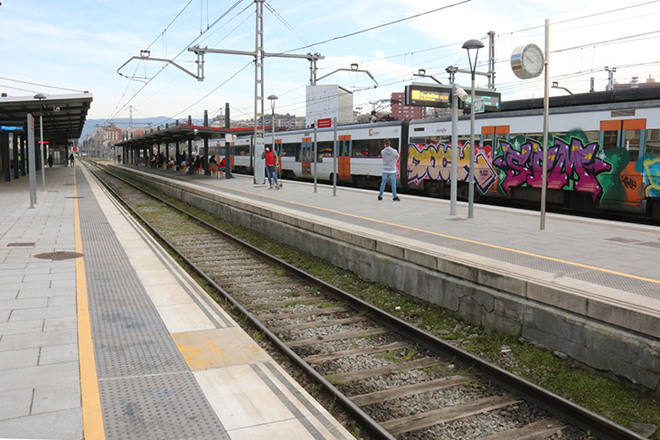  manteniment de l'estació de Granollers