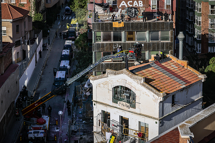 Llibertat provisional pels set detinguts en el desallotjament del Kubo i la Ruïna
