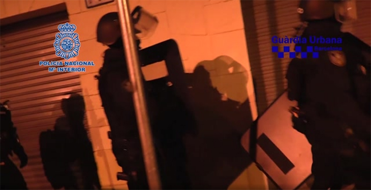 Quinze detinguts a Barcelona i l'Hospitalet vinculats a un grup criminal conegut com 'Mara Pandilla Barrio 18'