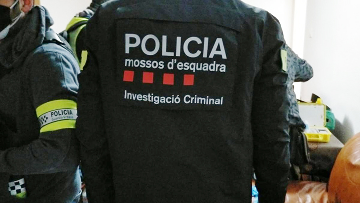 Els Mossos d’Esquadra investiguen la mort