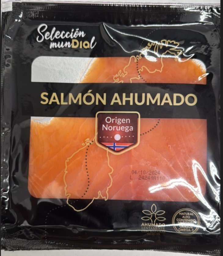 Alerten de la presència del bacteri listèria monocitògena a paquets de salmó fumat de la marca Selección Mundial de Dia