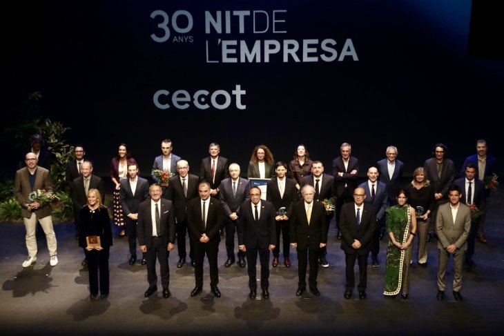 Cristóbal Colon, fundador de La Fageda, rep el Reconeixement a la Personalitat 2025 de Cecot