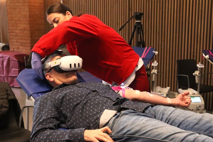 Comença la marató per arribar a les 10.000 donacions i remuntar les reserves de sang després de Nadal