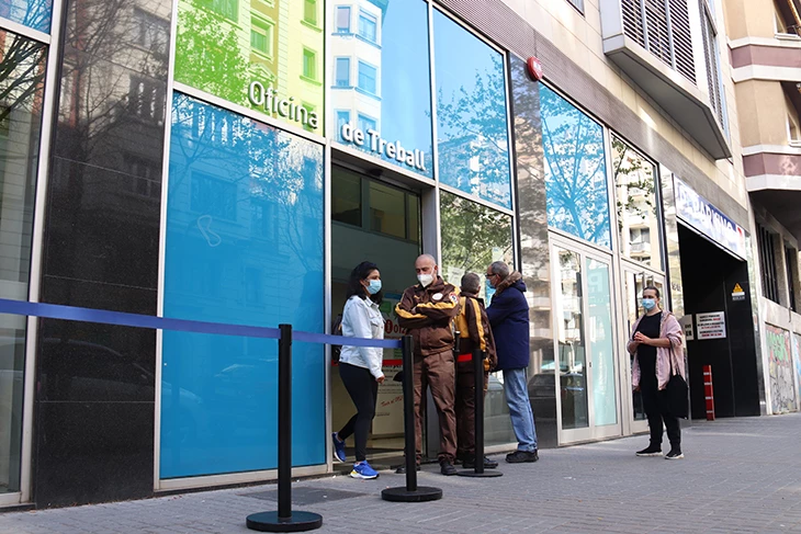 L'atur repunta en 2.909 persones a l'octubre fins als 334.839 desocupats a Catalunya