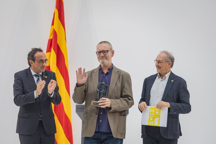 L’activista i investigador Vicenç Fisas, guardonat amb el Premi ICIP Construcció de Pau