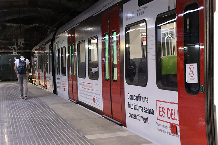 Interior formarà personal d'FGC per prevenir i intervenir en situacions de violència sexual al transport públic