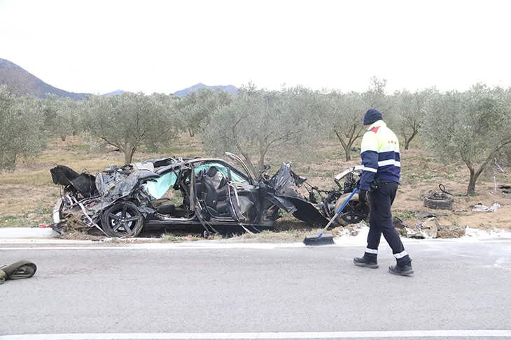 Els accidents de trànsit causen la mort de 152 persones el 2023, un 13% menys que al 2019