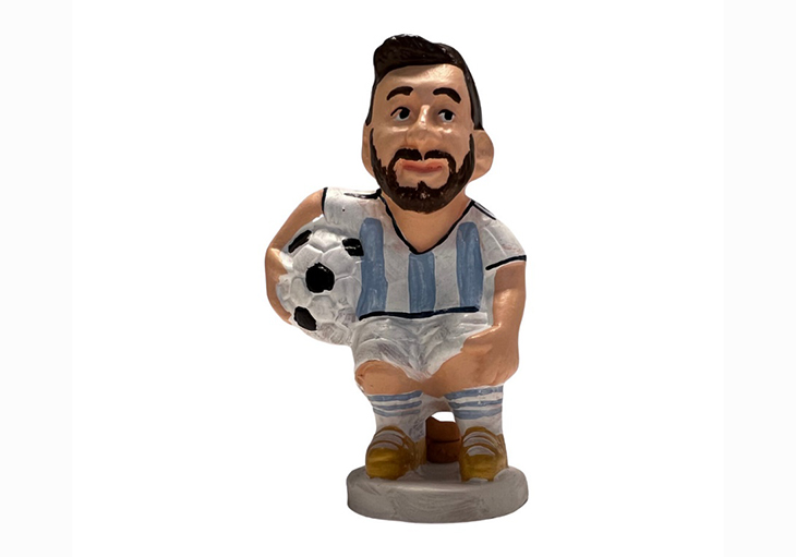 S'esgota arreu de Catalunya el caganer de Messi amb la samarreta de l'Argentina