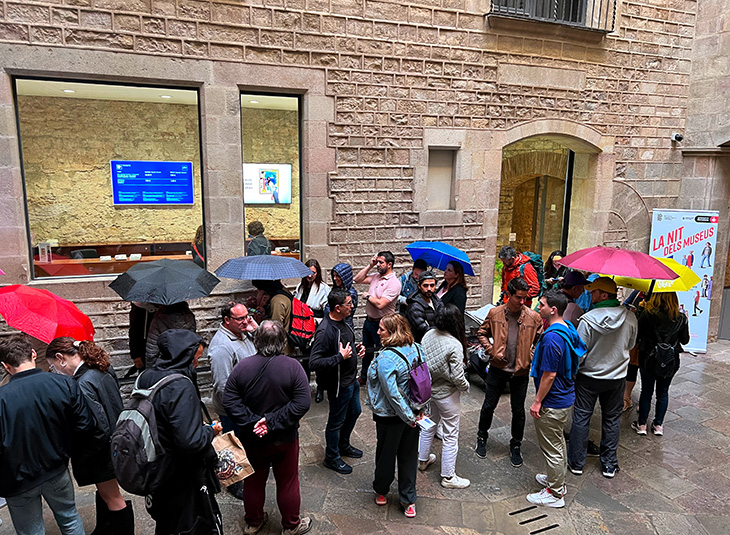 La 15a Nit dels Museus supera els 100.000 visitants malgrat la pluja