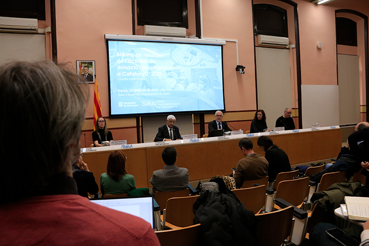 Catalunya fa més trasplantaments que mai el 2022: 1.346, un 4% més que l'històric 2019