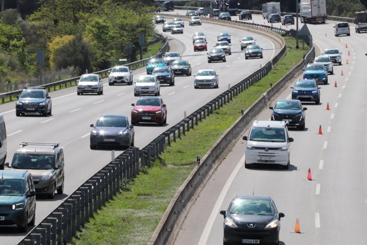 Uns 462.000 vehicles han tornat a l'àrea metropolitana en l'operació retorn de Setmana Santa, el 80% dels previstos