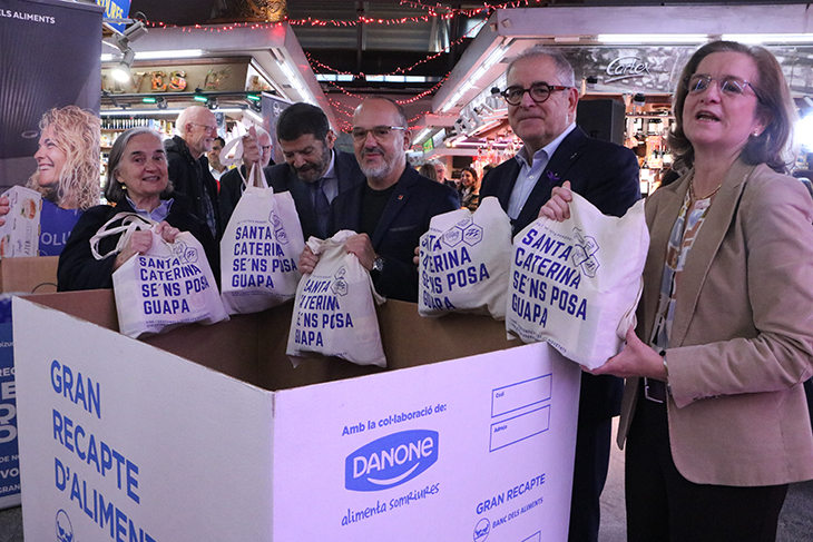 Comença el Gran Recapte d’Aliments amb més de 18.000 voluntaris amb l’esperança de fer front a “uns mesos difícils"