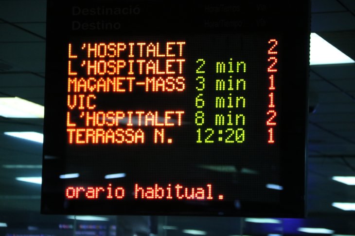 El Govern aprovarà aquest dimarts l’inici del traspàs d'un primer tram de la línia R1 de Rodalies