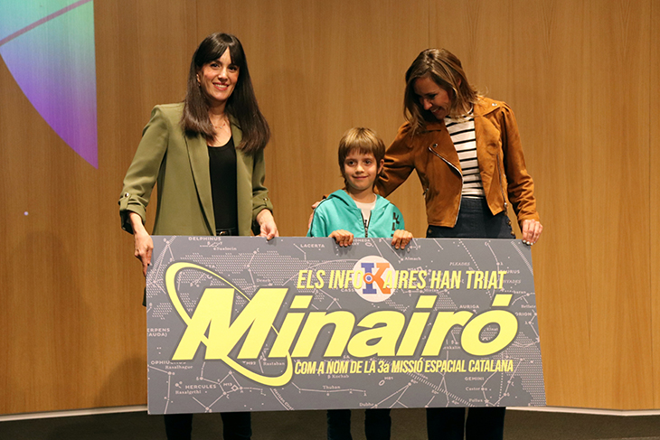 El Minairó, el tercer nanosatèl·lit de la Generalitat, ja està en òrbita