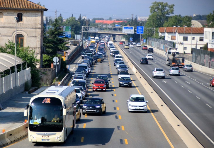 Trànsit preveu un cap de setmana “complicat” amb el Gran Premi de Moticiclisme i l’operació tornada