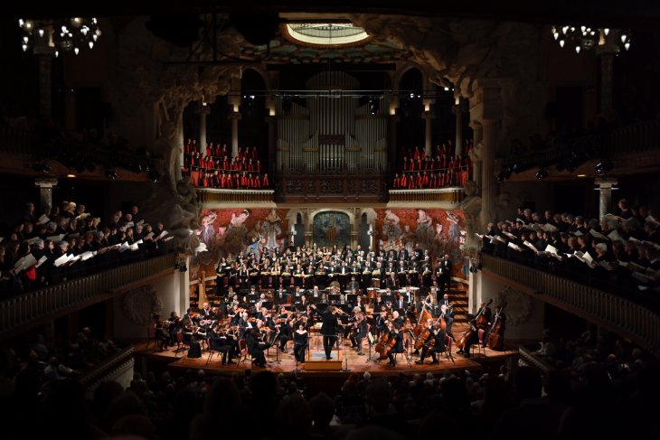 El Palau commemora el 75è aniversari de la mort de Joan Lamote de Grignon amb un concert dirigit per Salvador Brotons