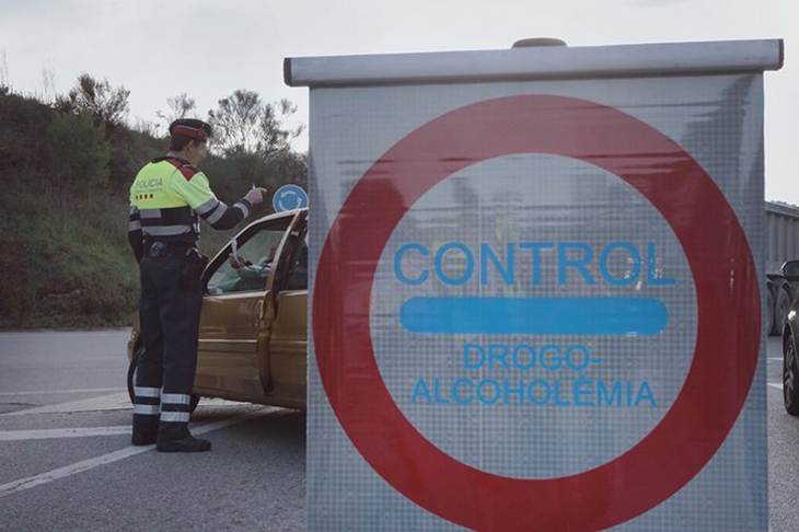 Enxampen un conductor a Sant Fruitós de Bages que quintuplicava la taxa d'alcoholèmia permesa