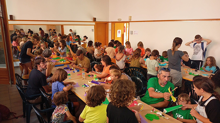 El festival TIFA es consolida a Borredà amb una vintena de propostes que fusionen art i natura