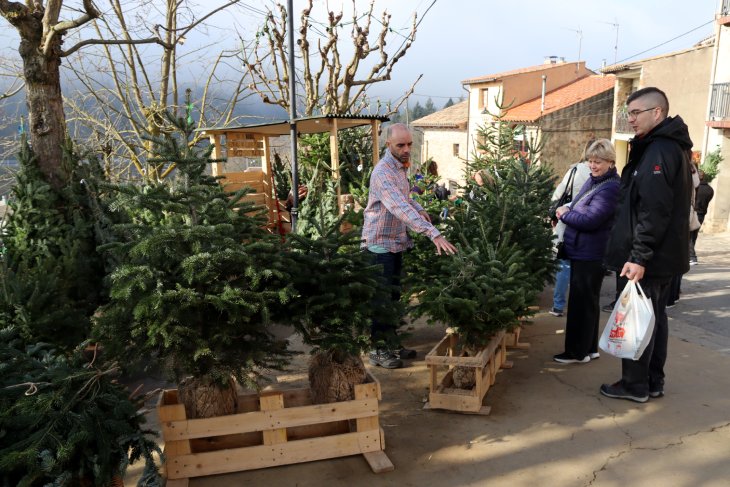 Espinelves calcula que tancarà la Fira de l'Avet amb 130.000 visitants en una edició de rècord