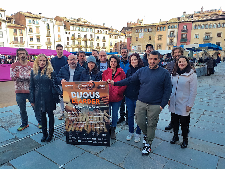 L'aposta pel producte de la comarca d'Osona centrarà la nova edició del Dijous Llarder a la plaça Major de Vic