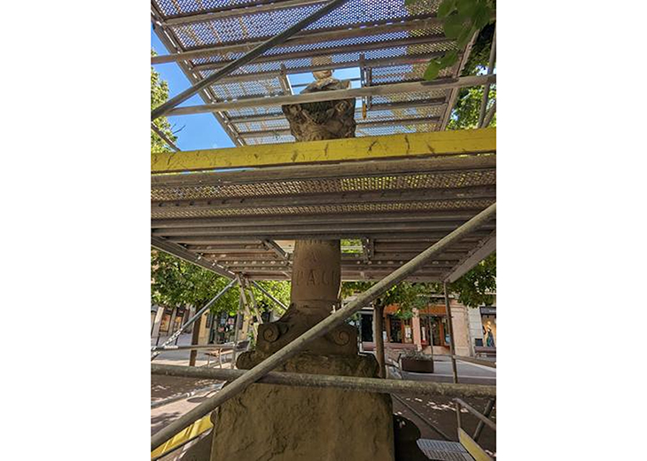 L'Ajuntament de Manresa restaura l'escultura dedica a Josep Anselm Clavé, la més antiga dels carrers de la ciutat